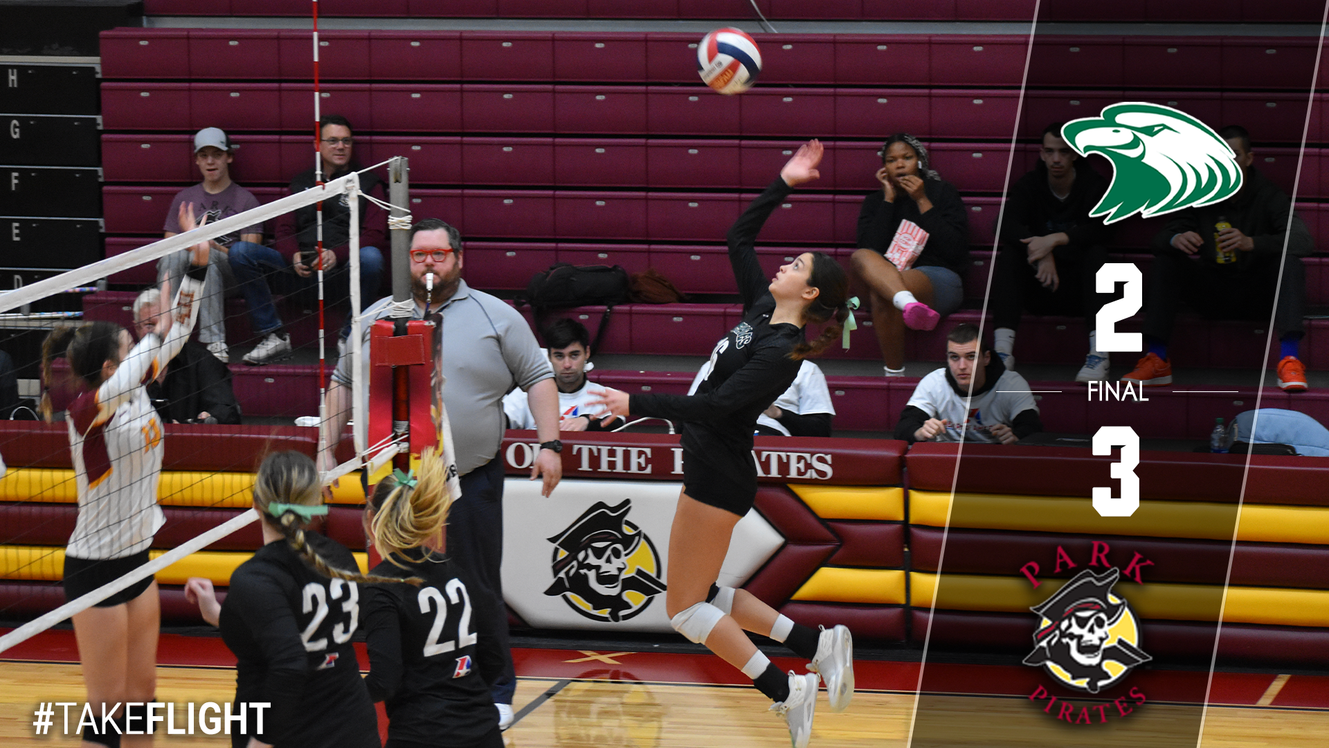 Eagles Edged by Park in Thrilling Five-Set Championship Match