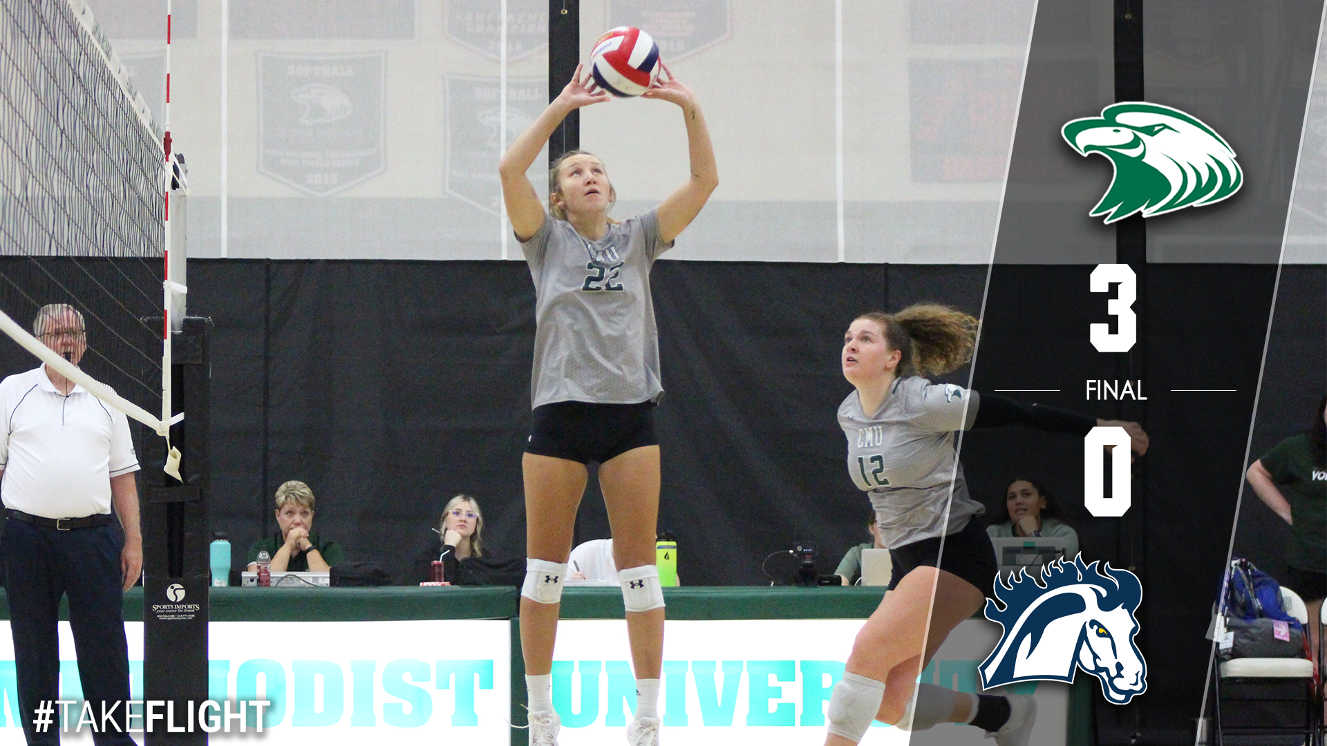 No. 20 Central Sweeps Mustangs to improve to 5-1 in Heart Play