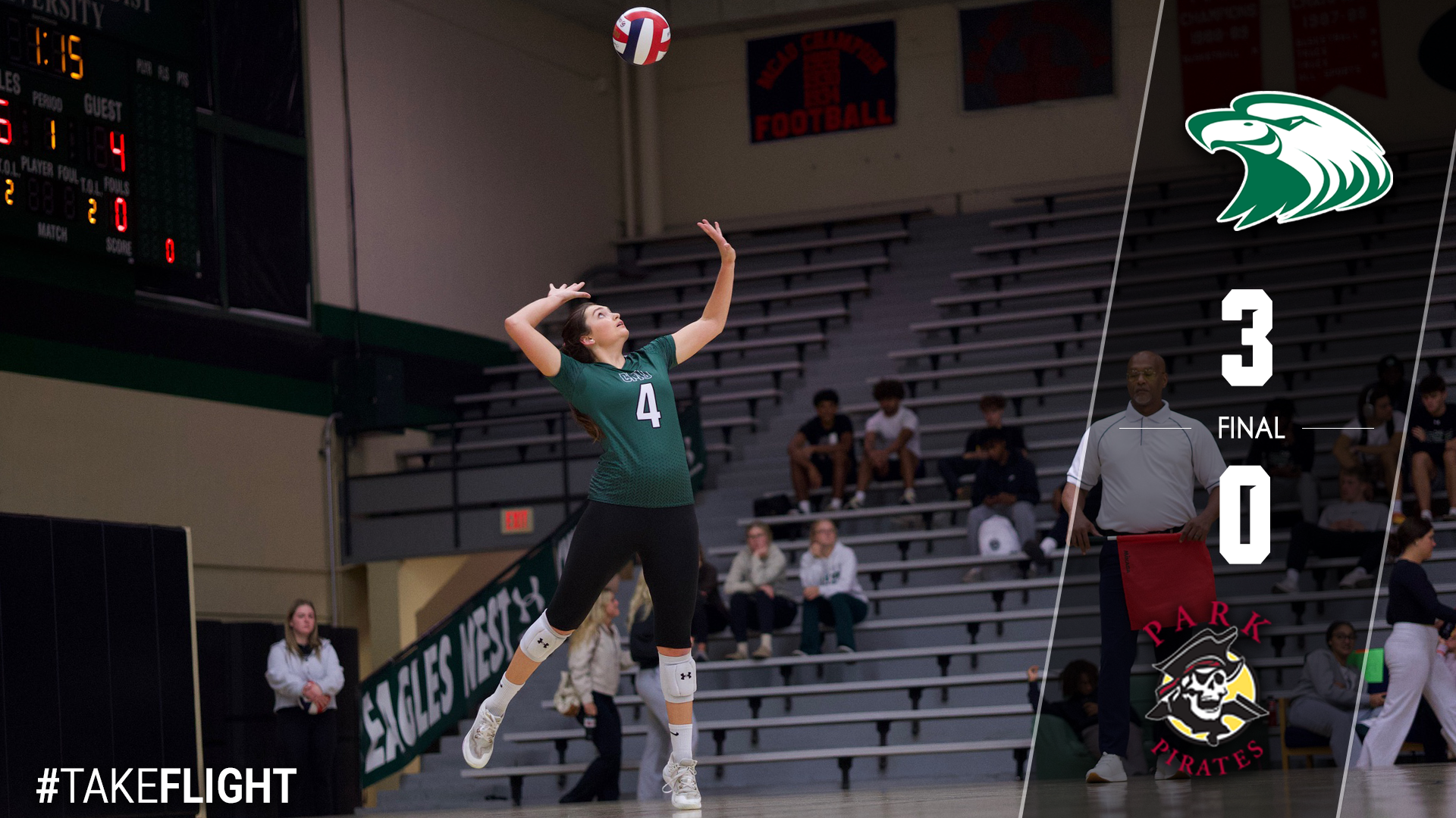 No. 21 Central Sweeps No. 17 Park in Heart Conference Network Game of the Week
