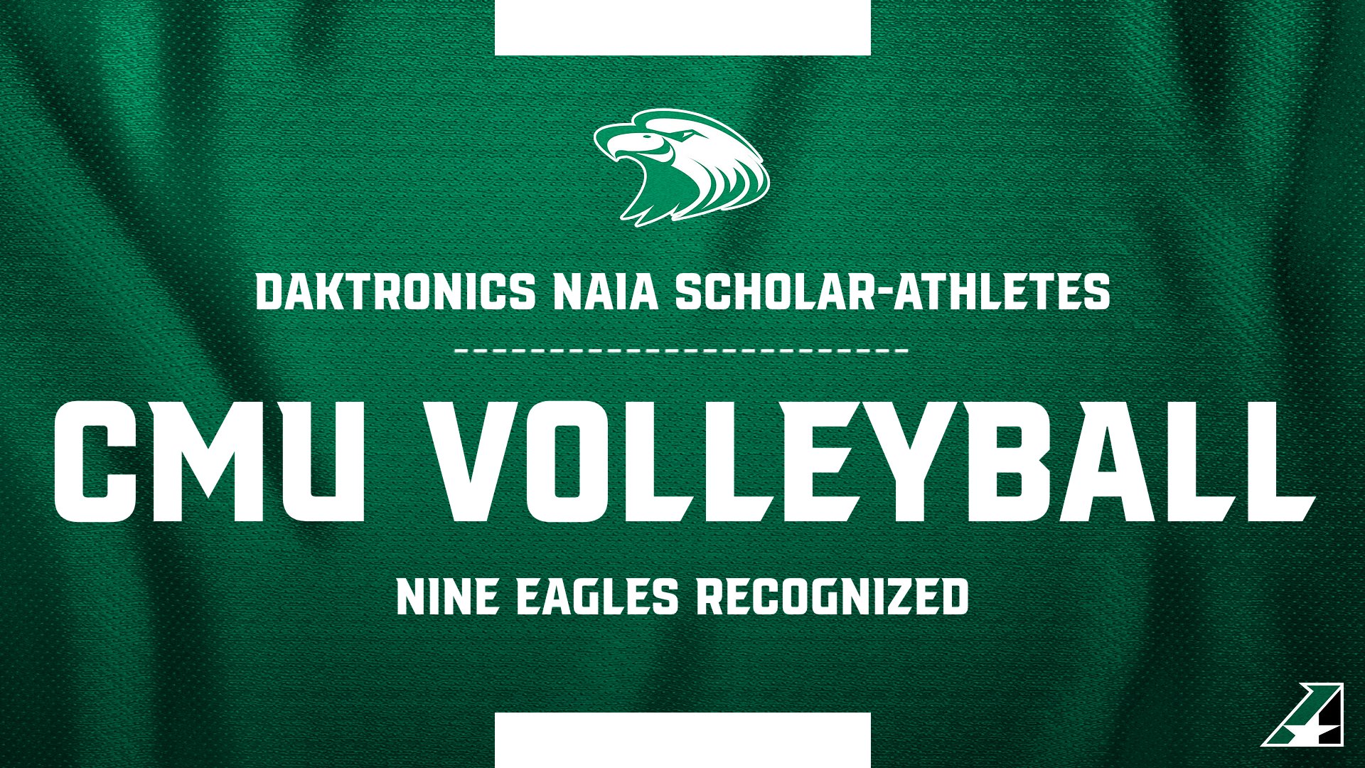 Nine Eagles Named Daktronics NAIA Scholar-Athletes