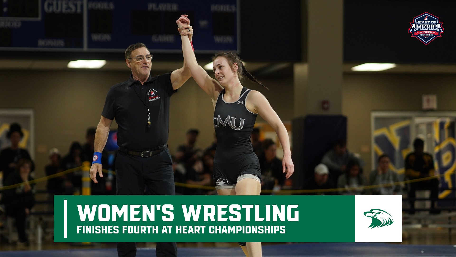 Eagles Finish Fourth at Heart Championships; Produce Two Individual Runner-Up Finishes
