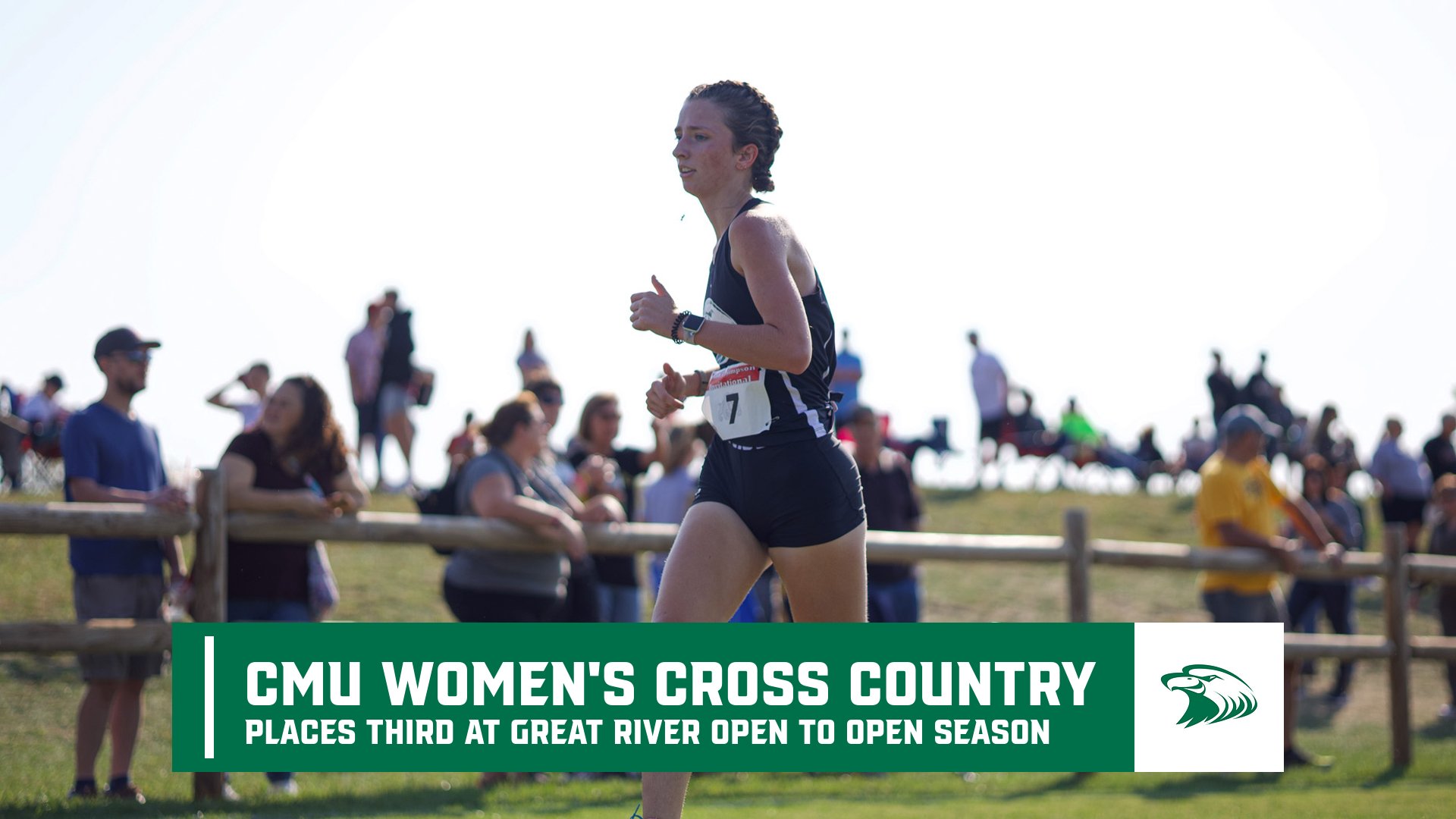 Women's Cross Country Places Third at Great River Open